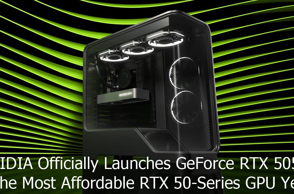 NVIDIA Officially Launches GeForce RTX 5050