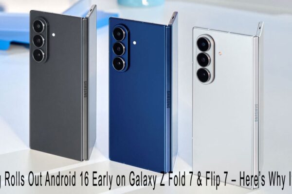 Samsung Rolls Out Android 16 Early on Galaxy Z Fold 7 & Flip 7